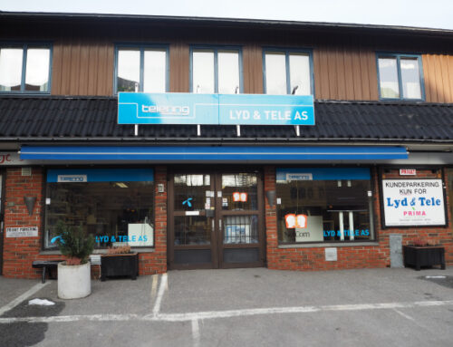 Byens spesialforretning på mobil og data, Lyd & Tele Larvik AS i Olavsgate 5
