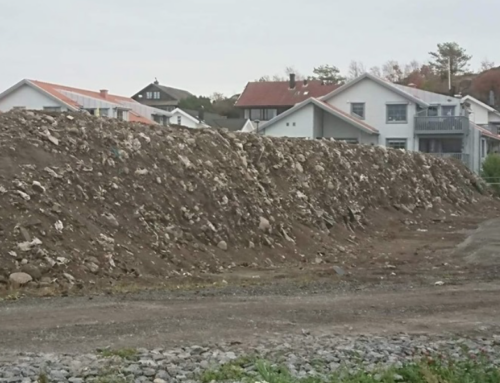 Larvik kommune søker nå om å dekke til Gamle Stavern fyllplass med membran og asfalt.