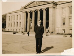 Arnold Jacoby som ung. Bilde stilt til disposisjon av sønnen Louis Jacoby.