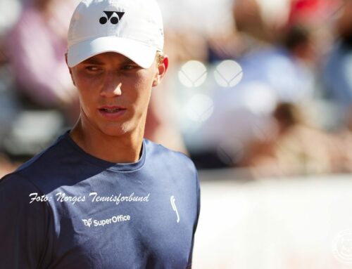 17 år gamle Nicolai Budkov Kjær debuterte for Norge i Davis Cup.