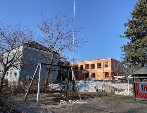  64 225 000 kr er budsjettet for renoveringen av Stavern skole og prosjektet er nå i rute.