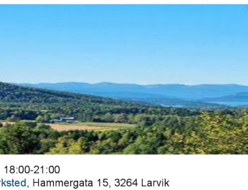 Nytt møte i Larvik 27 mai 2024 kl 18 om vindkraftutbygging fra Larvik til Skrim.