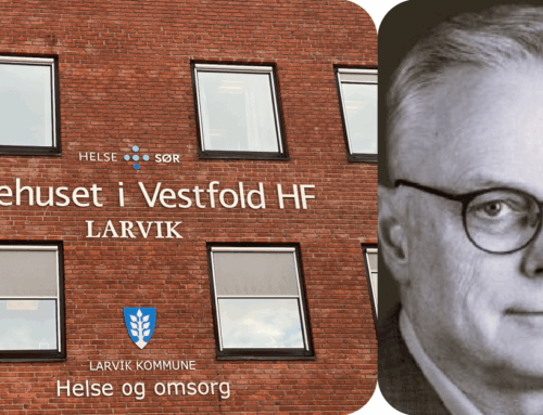 Nei til nedleggelse av Larvik sykehus – trygghet og nærhet må bestå!